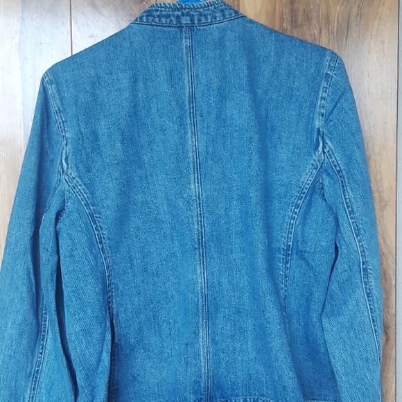 Lauren Ralph Lauren Double Breasted Denim … - Picture 7 of 11